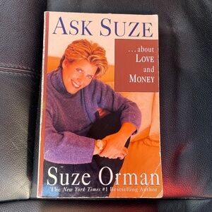 'Ask Suze' Book - Red and Purple Cover